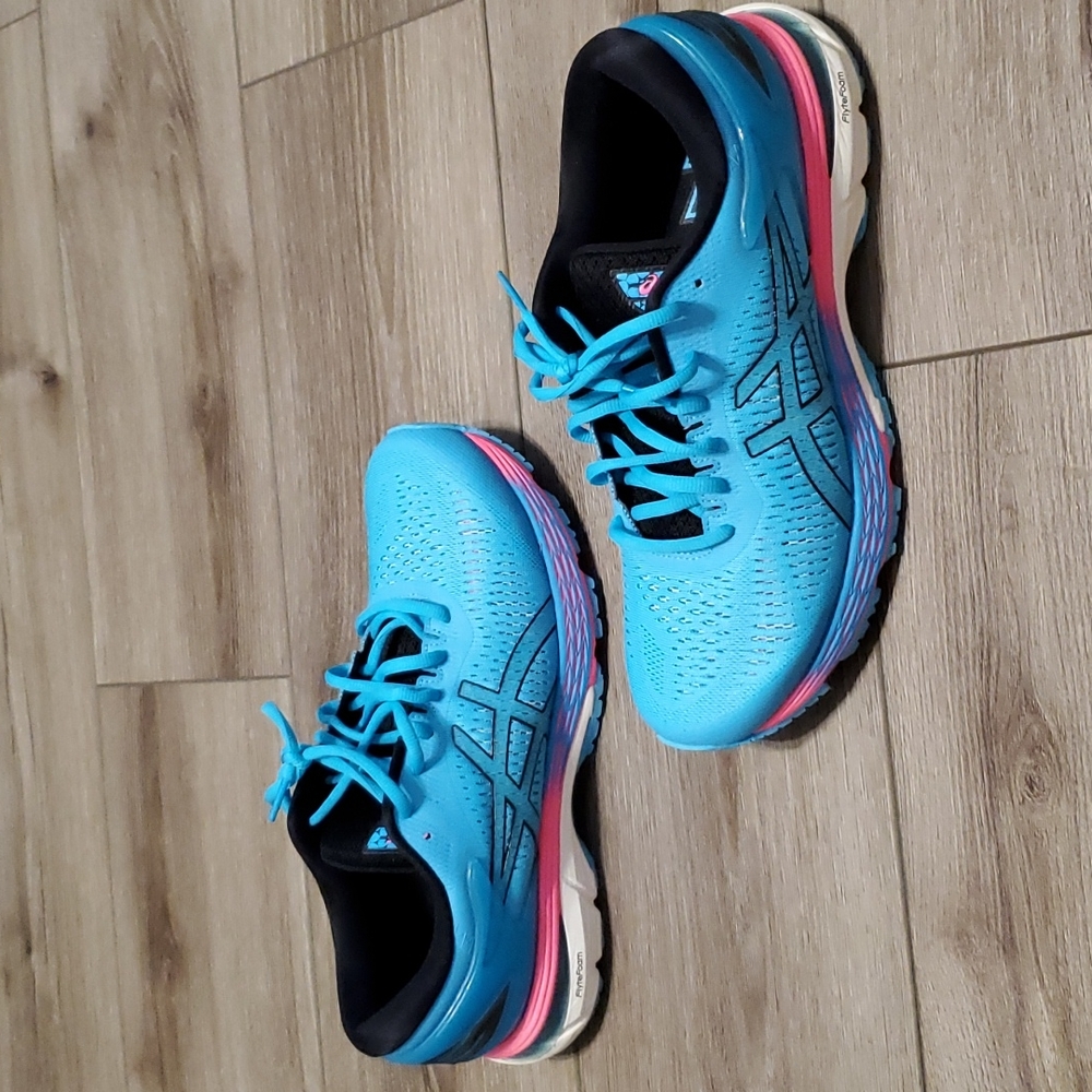 ASICS gel-kayano 25 women's 9.5 aquarium/black